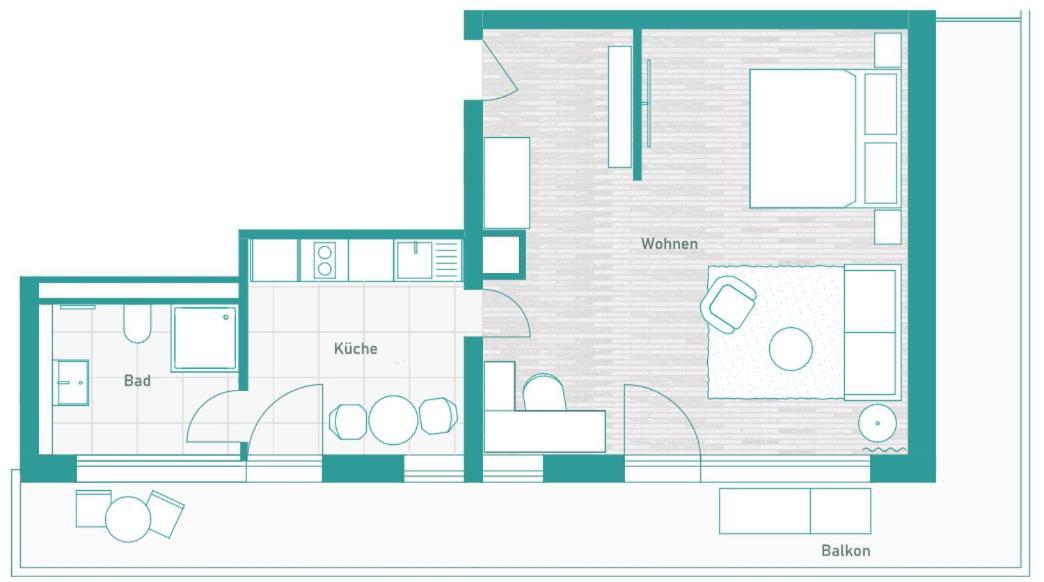 Livingroom Mathildenhoehe Darmstadt Exteriör bild